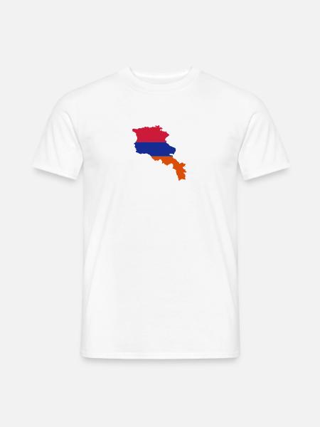 Armenien - Männer T-Shirt - Weiß