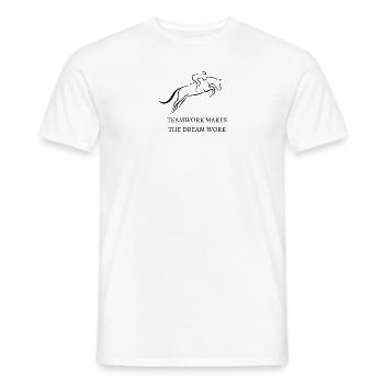 Team - Männer T-Shirt - Weiß - Vorne - AI Model Male 178 dark (178cm)