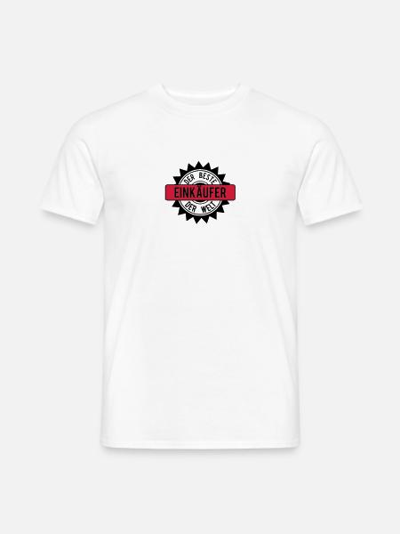 der beste einkaufer 2c - Männer T-Shirt - Weiß