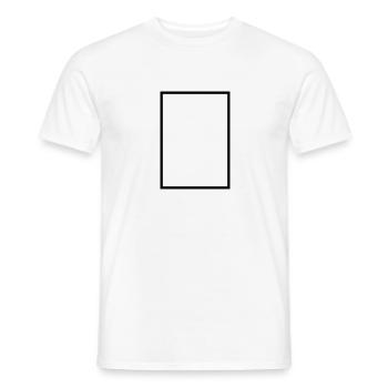 Mathematik Symbol - Rechteck - Männer T-Shirt - Weiß - Vorne - AI Model Male 178 dark (178cm)