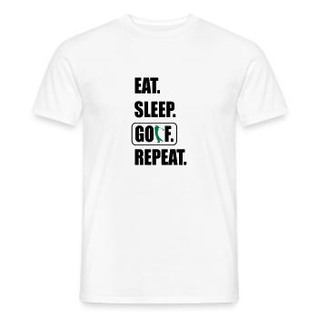 Gulf - Men's T-Shirt - white - Front - AI Model Male 178 dark (178cm)