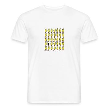 Think different! Vögel Küken - Männer T-Shirt - Weiß - Vorne - AI Model Male 178 dark (178cm)