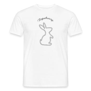 Ropebunny black - Männer T-Shirt - Weiß - Vorne - AI Model Male 178 dark (178cm)