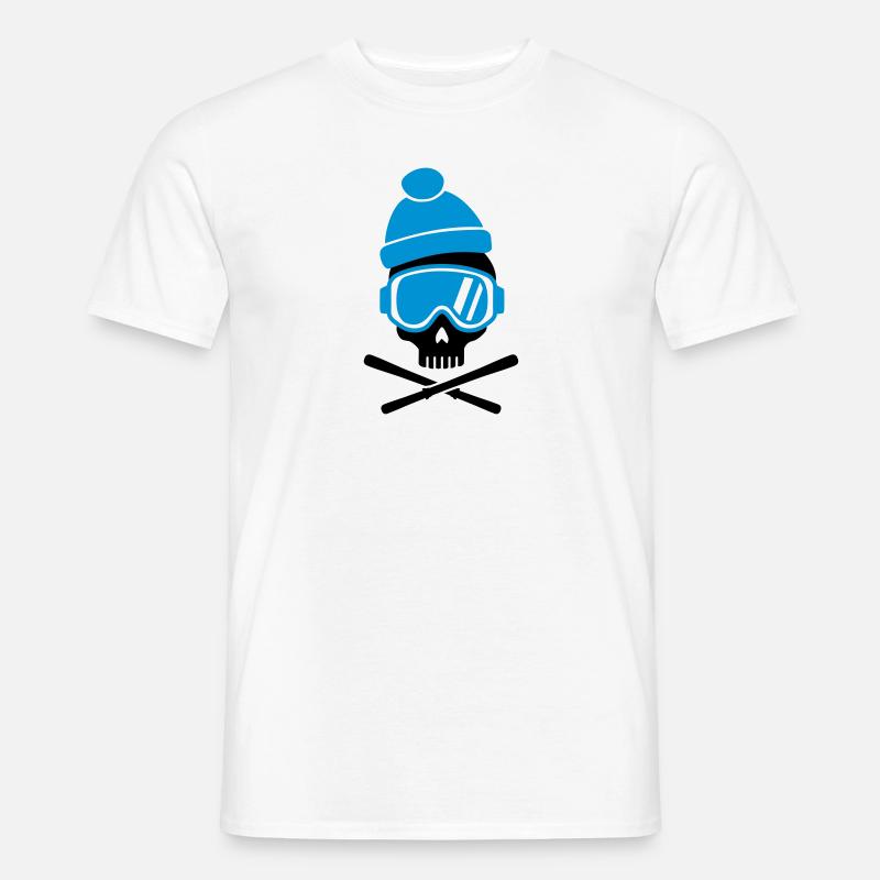 Ski - T-shirt homme - blanc