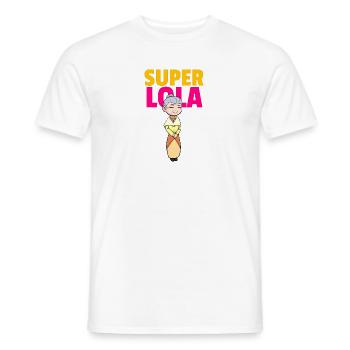 Philippines Filipina Grand-mère Lola I Cadeau - T-shirt homme - blanc - Devant - AI Model Male 178 dark (178cm)