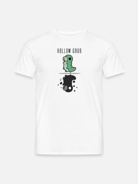 Hohle Larve _ Leere Larve _ Hohler Ritter - Männer T-Shirt - Weiß