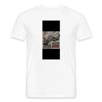 Groß - Männer T-Shirt - Weiß - Vorne - AI Model Male 178 dark (178cm)