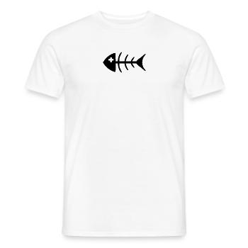 DEAD HOUTA - T-shirt homme - blanc - Devant - AI Model Male 178 dark (178cm)