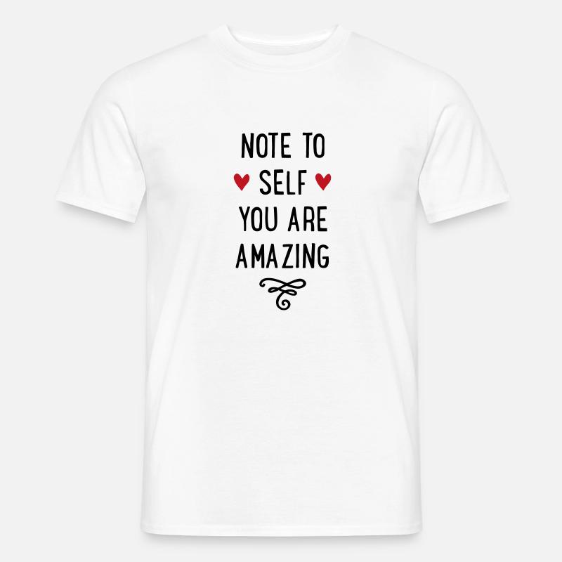 Motivation - Mænd T-shirt - hvid