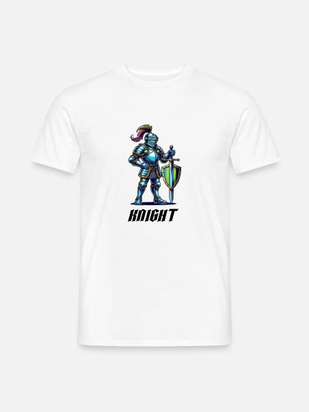 Knight Comic - Men's T-Shirt - white