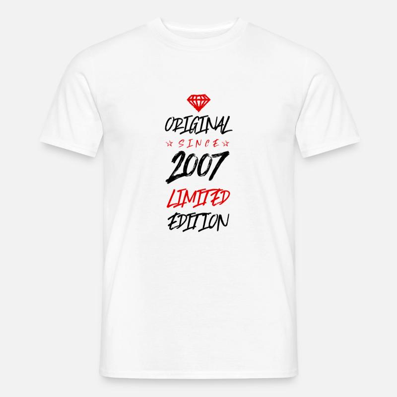 2007 limited edition - Männer T-Shirt - Weiß