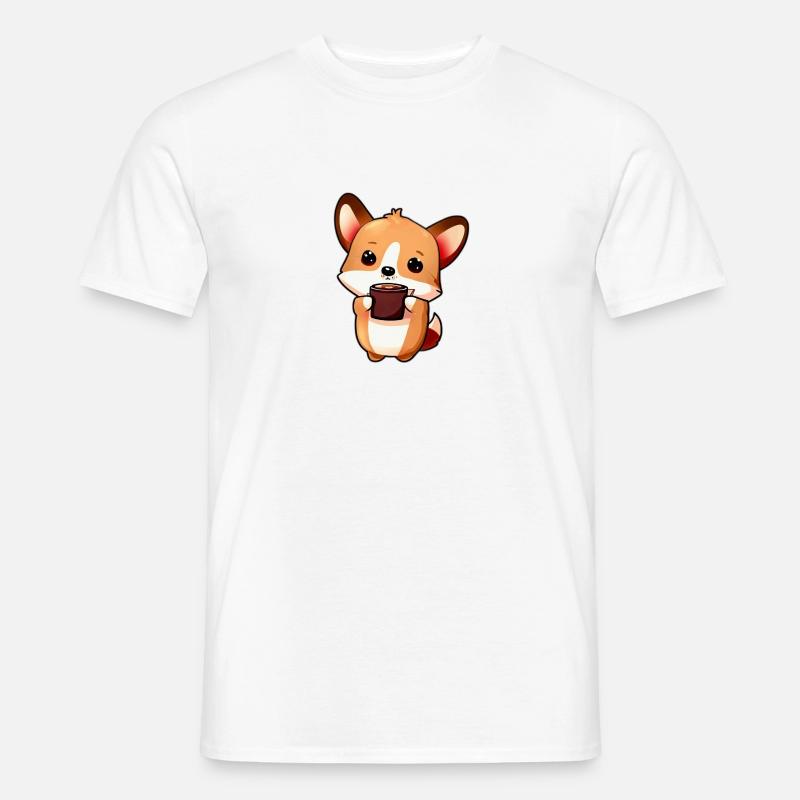 Cogrimit Kaffee - Männer T-Shirt - Weiß