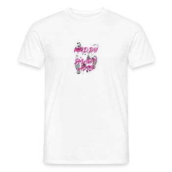 Classy muddy Schlammlauf Mud Run Muddy Race - Men's T-Shirt - white - Front - AI Model Male 178 dark (178cm)