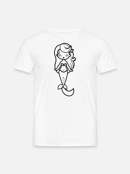 Sirène - T-shirt homme - blanc