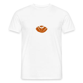 Concha de cangrejo - Camiseta hombre - blanco - delante - AI Model Male 178 dark (178cm)