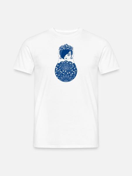 Matryoshka Fina - Men's T-Shirt - white