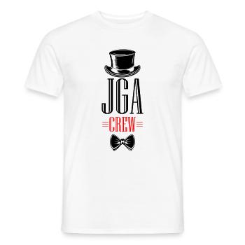 Jga Crew Junggesellenabschied - Männer T-Shirt - Weiß - Vorne - AI Model Male 178 dark (178cm)