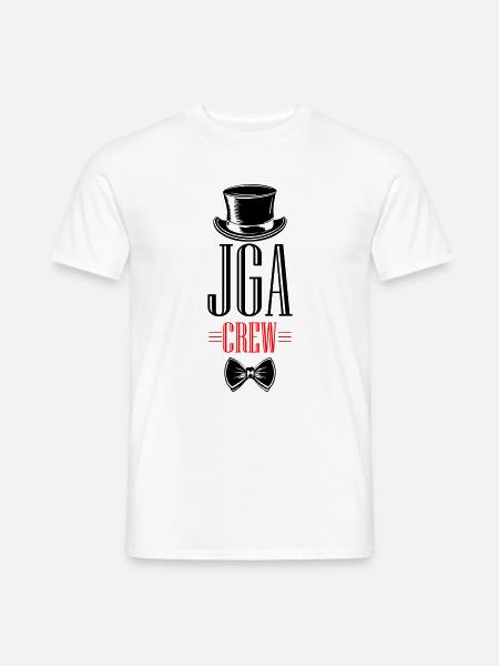 Jga Crew Junggesellenabschied - Männer T-Shirt - Weiß
