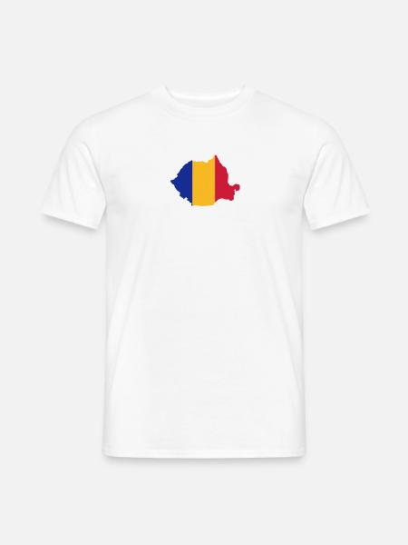 Romania - Men's T-Shirt - white