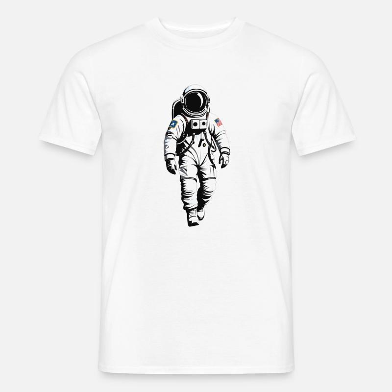 Astronaut - Beruf Design Sticker - Männer T-Shirt - Weiß