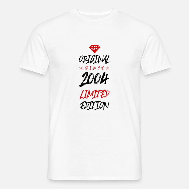 2004 limited edition - Männer T-Shirt - Weiß