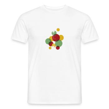 Sac de bonbons rétro - T-shirt homme - blanc - Devant - AI Model Male 178 dark (178cm)
