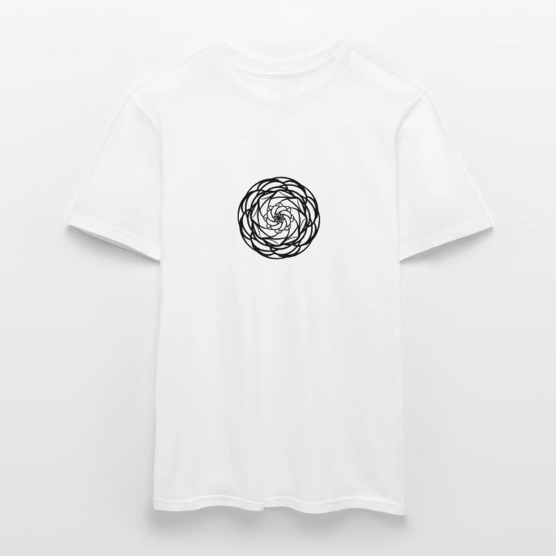Round Mandala Pattern Men’s T-shirt