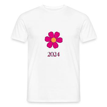 NOËL. ANNEE. ANNIVERSAIRE. RETRAITE. PAPA. MAMAM. - T-shirt homme - blanc - Devant - AI Model Male 178 dark (178cm)