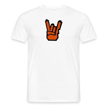 symbol punk1 - T-shirt homme - blanc - Devant - AI Model Male 178 dark (178cm)