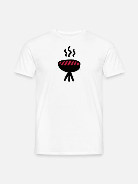 Grid - Men's T-Shirt - white