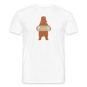 Wirst du Borsch sein Geschenk Familie Russland - Männer T-Shirt - Weiß - Vorne - AI Model Male 178 dark (178cm)