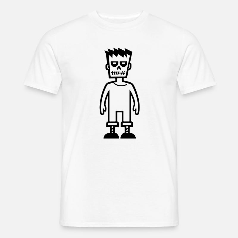 Zombie - Mænd T-shirt - hvid