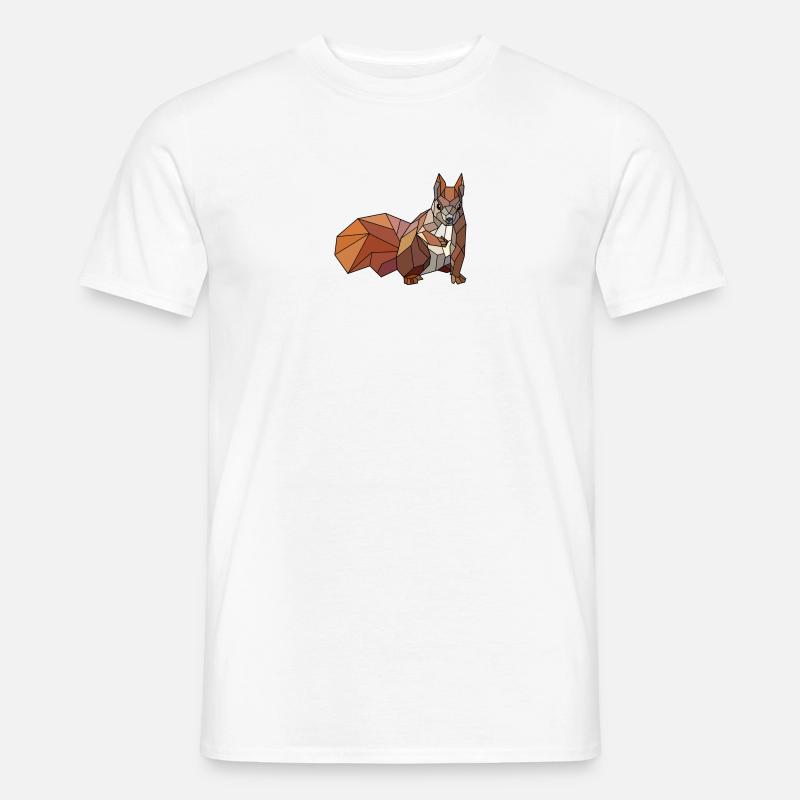 Eichhörnchen blanko - Männer T-Shirt - Weiß