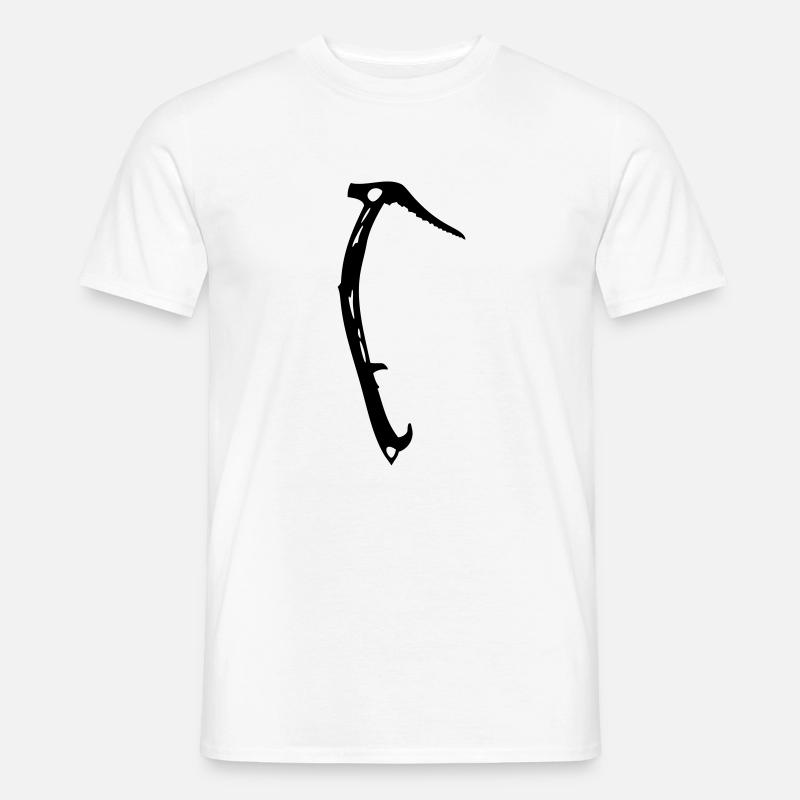 Eispickel - Männer T-Shirt - Weiß