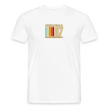 Original87 Limited Edition Palette - T-shirt homme - blanc - Devant - AI Model Male 178 dark (178cm)
