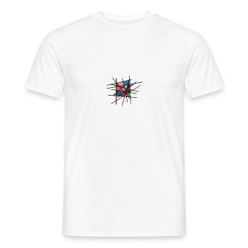 Buntes Nest - Männer T-Shirt - Weiß - Vorne - AI Model Male 178 dark (178cm)