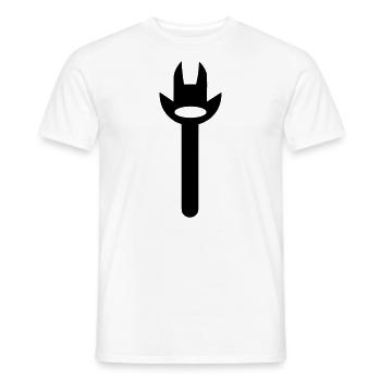 Tool - Men's T-Shirt - white - Front - AI Model Male 178 dark (178cm)