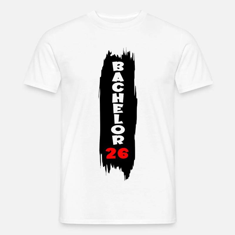 Studium Abschluss 2026 Bachelor - Männer T-Shirt - Weiß