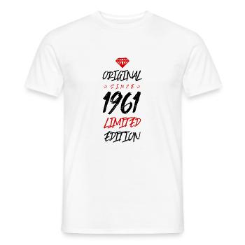1961 Limited Edition - Men's T-Shirt - white - Front - AI Model Male 178 dark (178cm)
