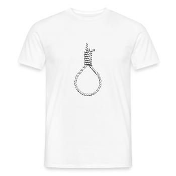 noose - Männer T-Shirt - Weiß - Vorne - AI Model Male 178 dark (178cm)