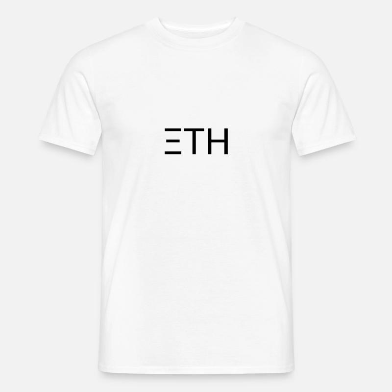 ETH - Männer T-Shirt - Weiß