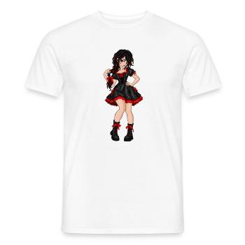 Bella Donna - Männer T-Shirt - Weiß - Vorne - AI Model Male 178 dark (178cm)