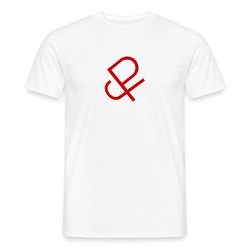 JPalvi - T-shirt homme - blanc - Devant - AI Model Male 178 dark (178cm)