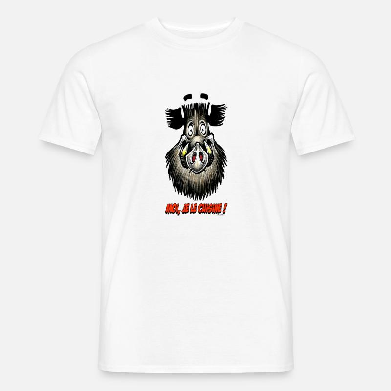 Das Schwein, das mich Kitchen! - Männer T-Shirt - Weiß