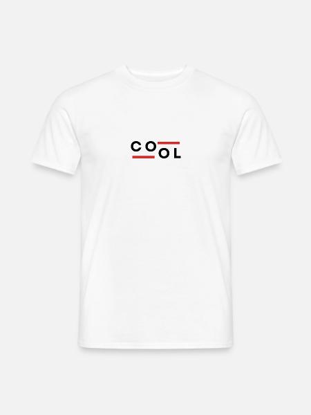 Cool - Männer T-Shirt - Weiß