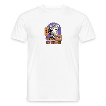 Design del collage di tendenza - T-shirt uomo - bianco - Fronte - AI Model Male 178 dark (178cm)