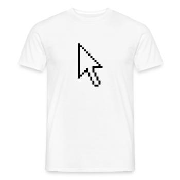 Souris - T-shirt homme - blanc - Devant - AI Model Male 178 dark (178cm)