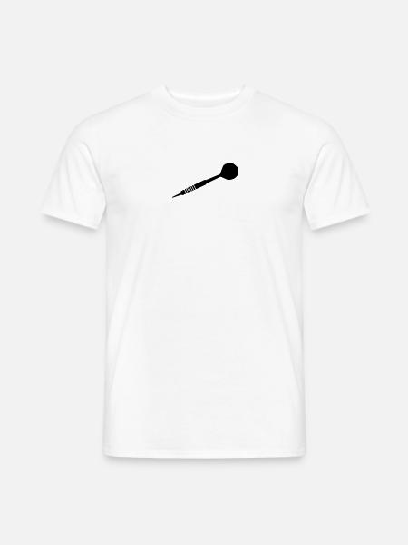 dart, 180, triple, dart, club, steel,double.arrow - Men's T-Shirt - white