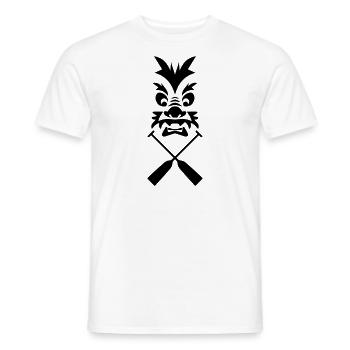 Dragon boat palettes de dragon 1c - T-shirt homme - blanc - Devant - AI Model Male 178 dark (178cm)