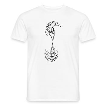Shape 420 - Männer T-Shirt - Weiß - Vorne - AI Model Male 178 dark (178cm)